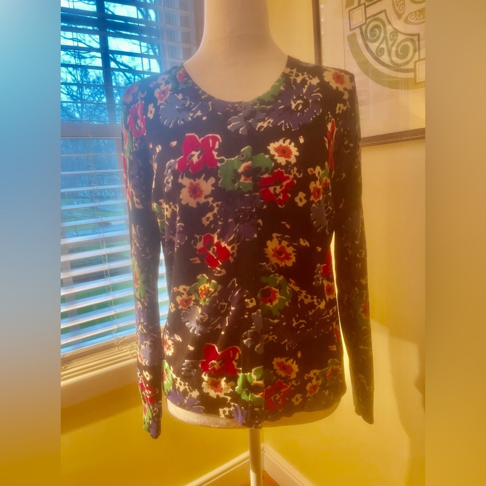 Talbots Lightweight Vintage Cardigan